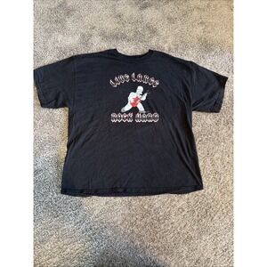 Y2K Vintage The Simpsons Homer Simpson Live Large Rock Hard T Shirt XXL 2004 Fox